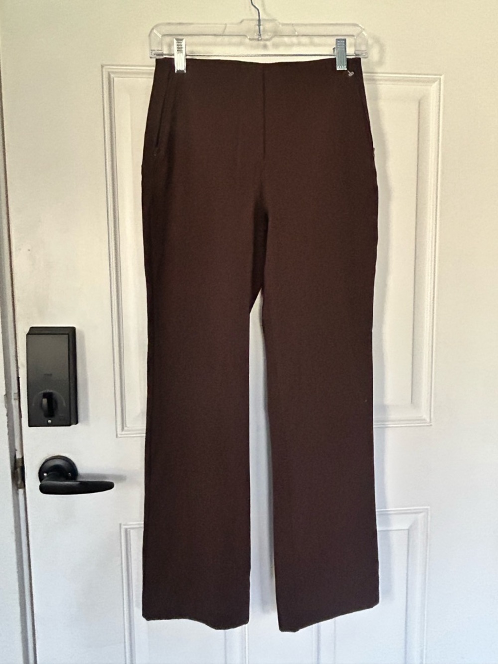 lululemon athletica Straight-Leg Pants in Chocolate Brown